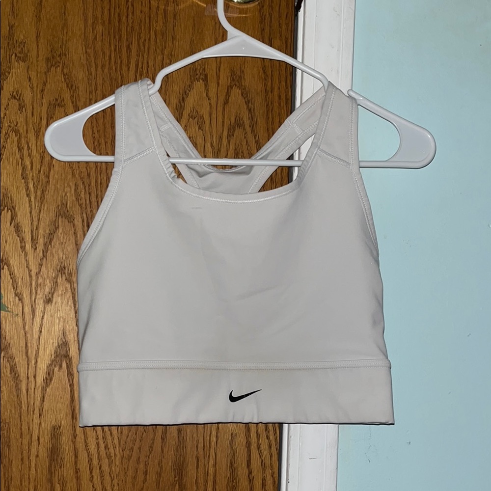 Nike Women's White Sports Bra